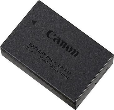Canon LP-E17 Akku – 7,2 V, 1040 mAh, Li-Ion – für EOS RP, EOS M6 Mark II, EOS 850D und andere