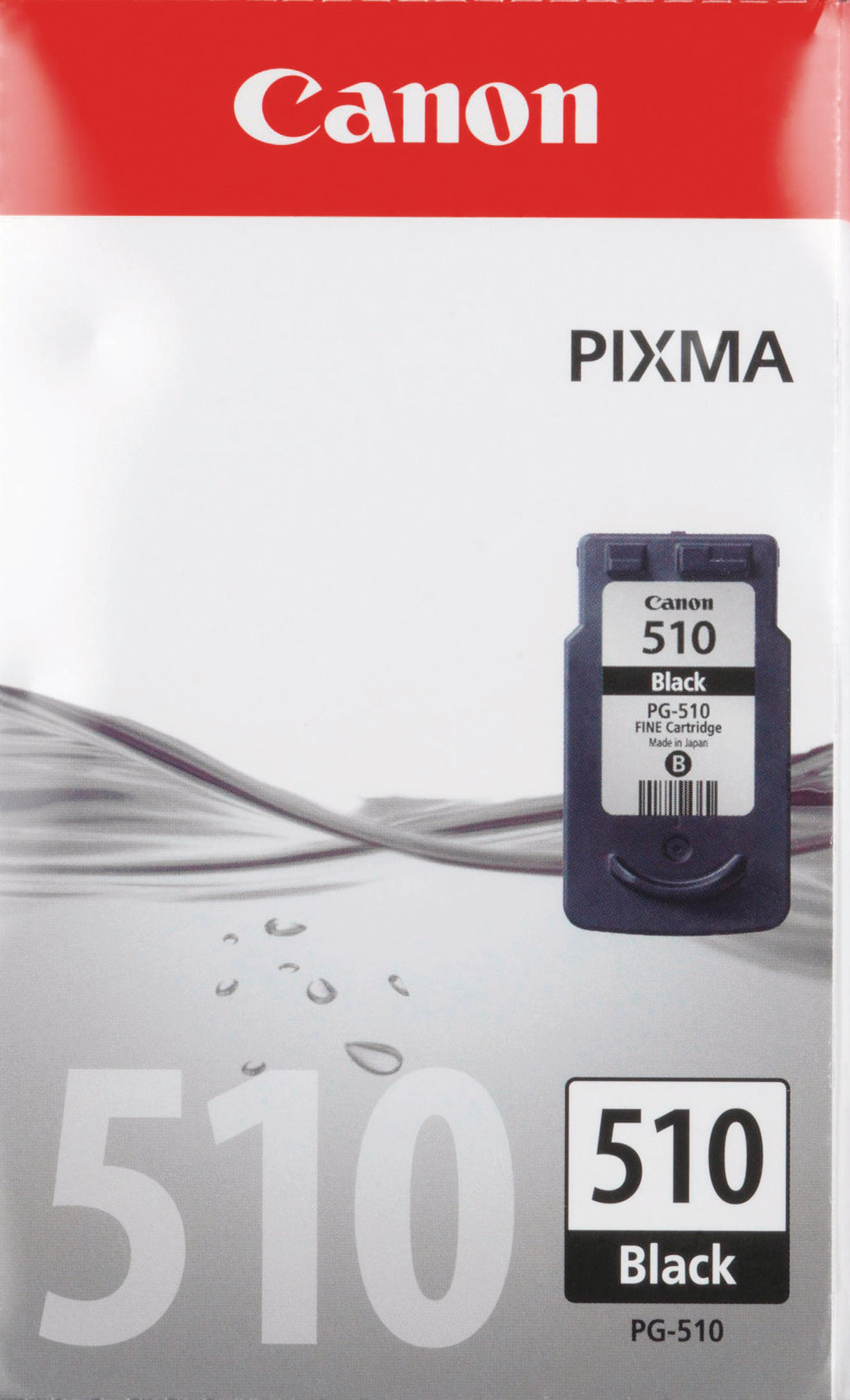 Canon PG-510 Foto-Schwarz Tintenpatrone (Original) – 220 Seiten – für MP240/250/260/280/495