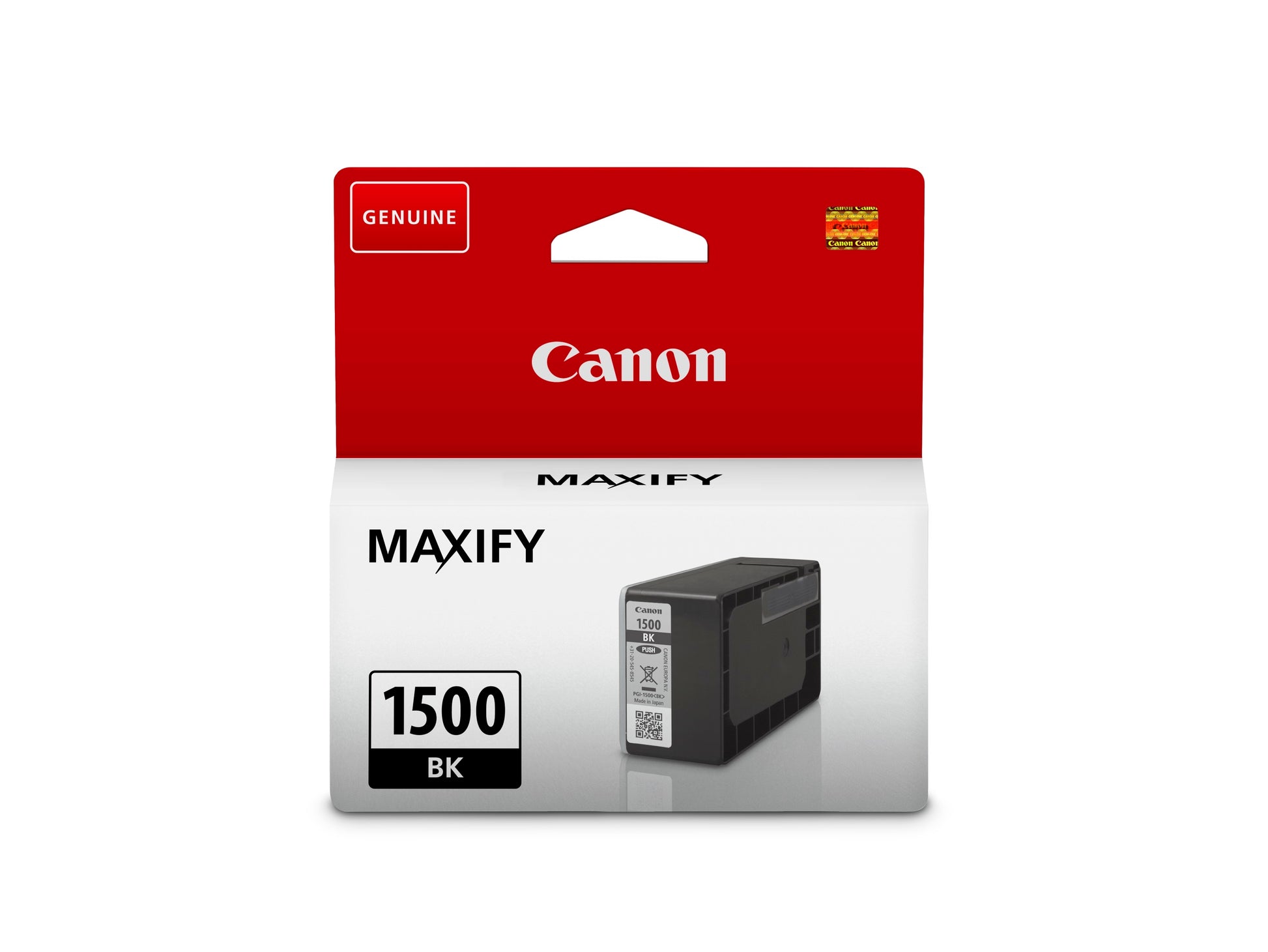 Canon PGI-1500 Schwarz Tintenpatrone (Original) – 12,4 ml – für MAXIFY MB2350/MB2150/MB2155 …