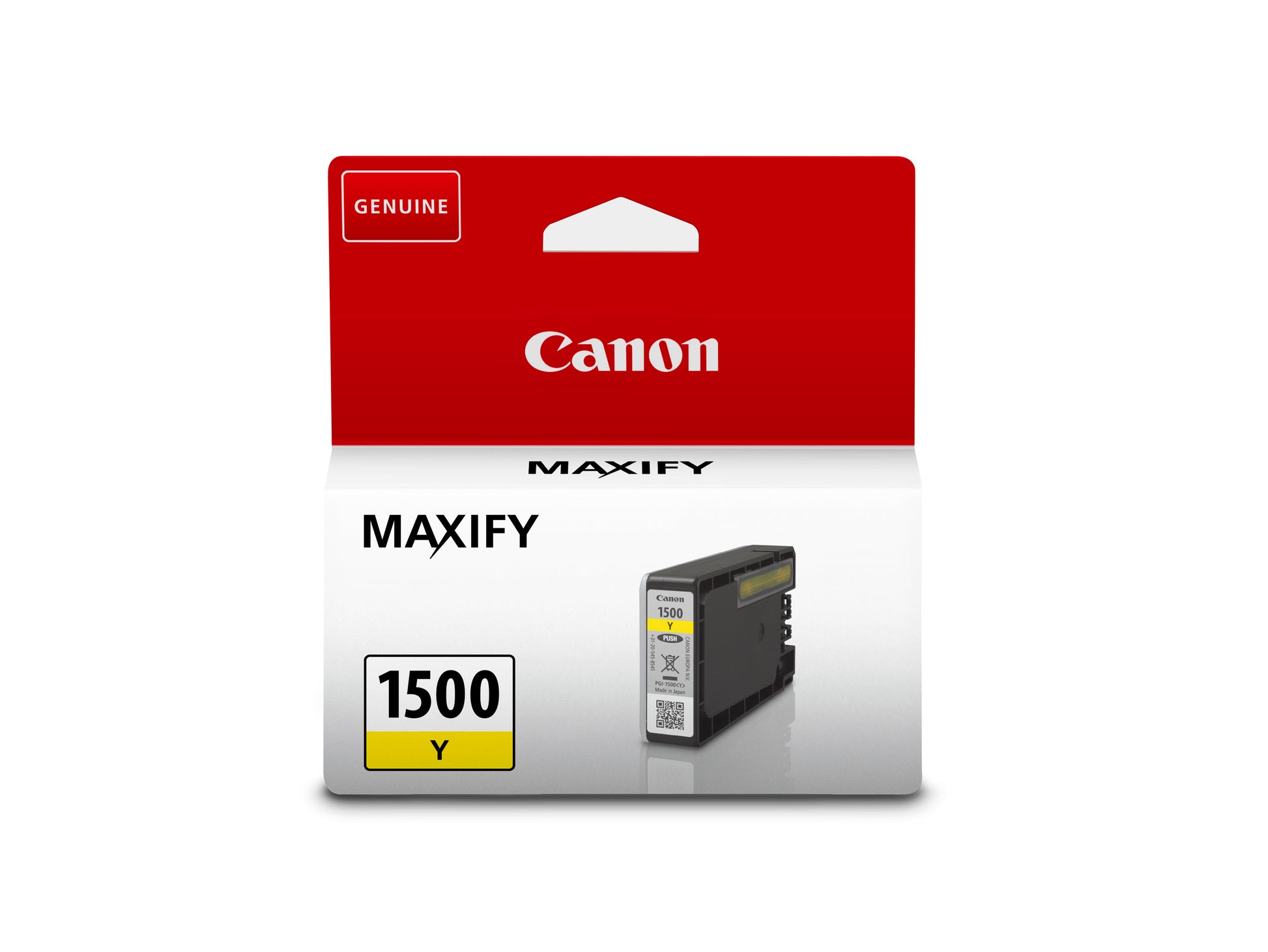 Canon PGI-1500 Gelb Tintenpatrone (Original) – 4,5 ml – für MAXIFY MB2150/MB2155/MB2350 …
