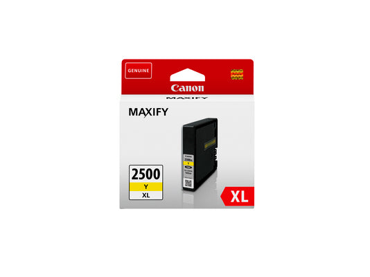 Canon PGI-2500XL Gelb Tintenpatrone (Original) – 1'520 Seiten – für Canon MAXIFY iB4050/MB5050/MB5350