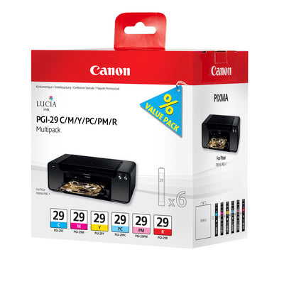 Canon PGI-29 Tintenpatronen-Multipack,  (Original) – für Canon PIXMA Pro-1