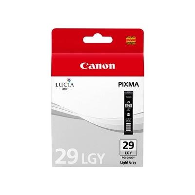 Canon PGI-29LGY Hellgrau Tintenpatrone (Original) – 1'320 Seiten – für Canon PIXMA PRO-1