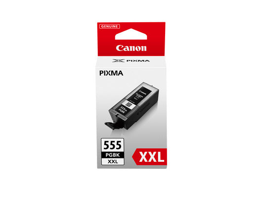 Canon PGI-555XL Schwarz Tintenpatrone (Original) – 1'000 Seiten – für Canon Pixma ix6850/MX725/MX925