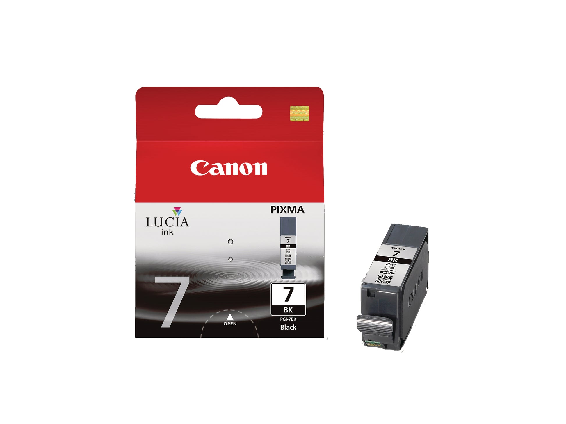 Canon PGI-7BK Schwarz Tintenpatrone (Original) – 930 Seiten – für PIXMA iX7000/MX7600