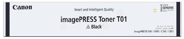 Canon T01 (8066B001) Schwarzer Toner – Original – 56'000 Seiten – für Canon C600I/C700/C800