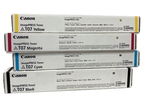Canon T07 Cyan Toner – Original – 27'000 Seiten – für Canon imagePress C165