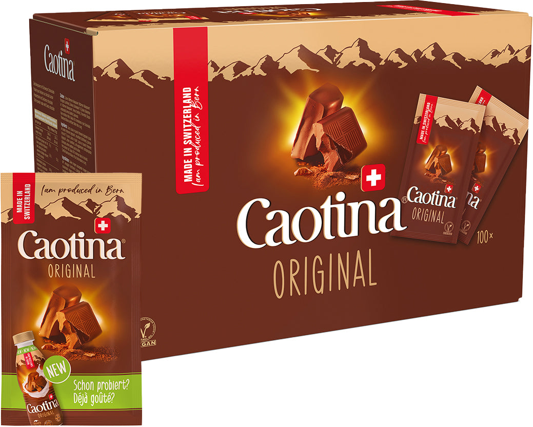 Caotina Trinkschokolade Original – 100×15 g