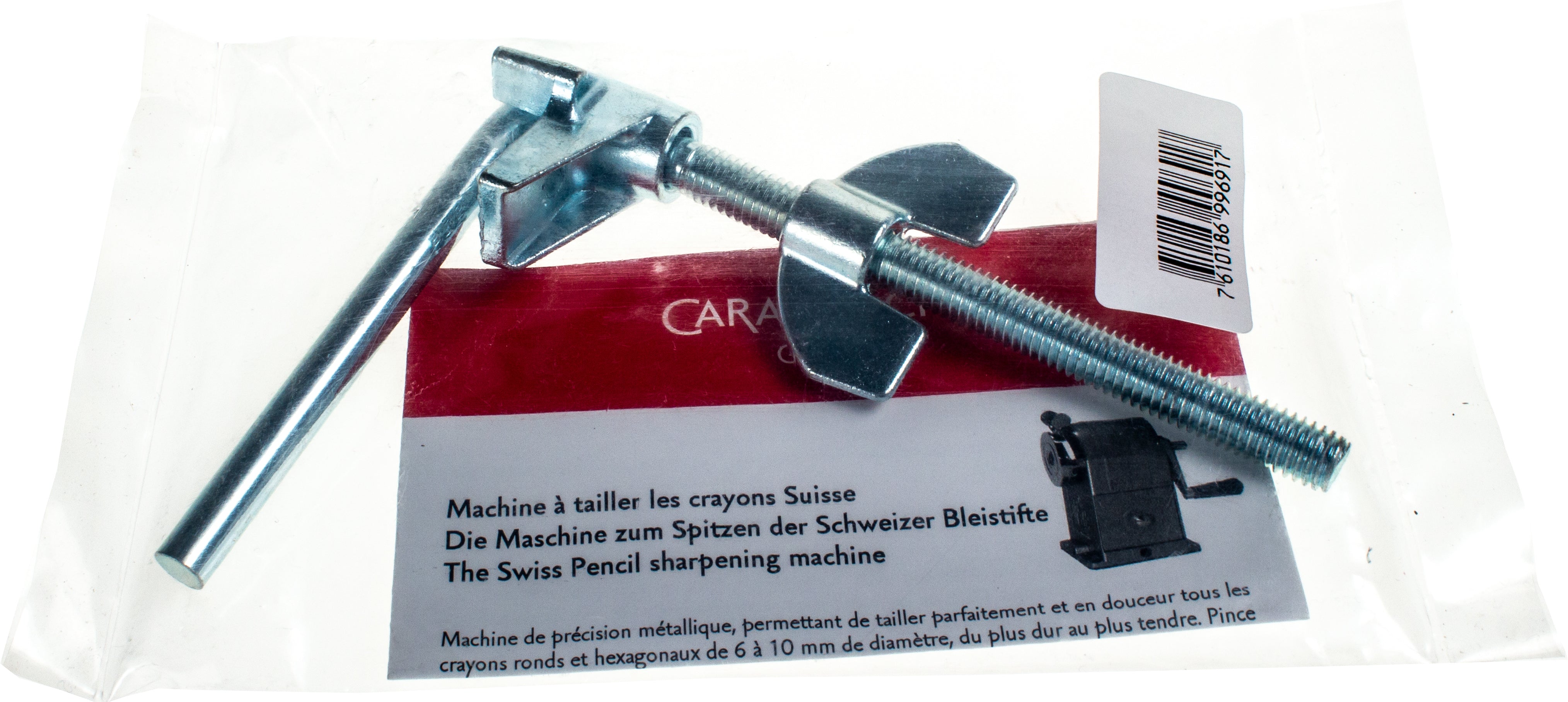 Caran d-Ache Caran d'Ache Befestigungsklammer – für Spitzmaschine 455 – Metall – Silber
