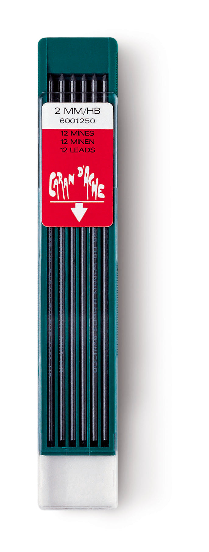 Caran d-Ache Caran d'Ache Fixpencil 6001.25 Zirkelminen – Ø 2 mm, für Fixpencil 22, 77, 884, 12er-Pack