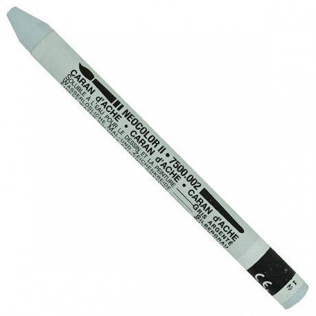 Caran d-Ache Caran d’Ache Neocolor II Wachsmalkreide – silbergrau, wasservermalbar