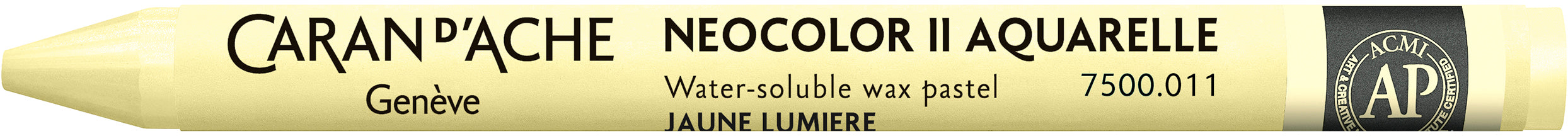 Caran d-Ache Caran d’Ache Neocolor II Wachsmalkreide – Lichtgelb, Wasservermalbar