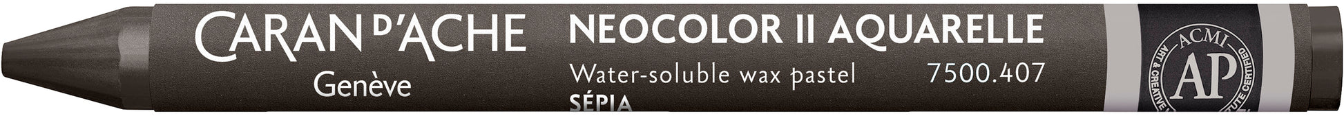 Caran d-Ache Caran d’Ache Neocolor II Wachsmalkreide – Sepia
