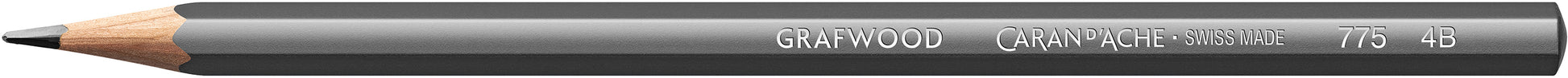 Caran d-Ache Caran d'Ache Grafwood Bleistift 4B, sechskantig