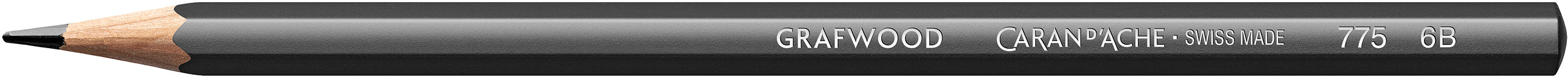 Caran d-Ache Caran d’Ache Grafwood Bleistift 6B, sechskantig
