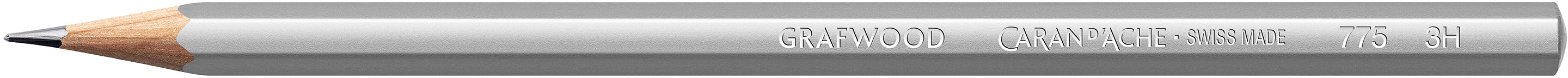 Caran d-Ache Caran d’Ache Grafwood Bleistift 3H, sechskantig