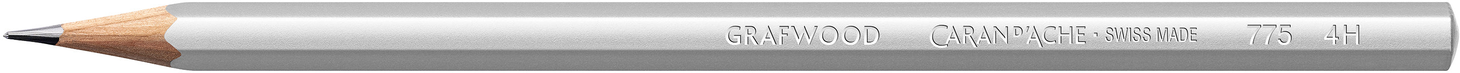 Caran d-Ache Caran d'Ache Grafwood Bleistift 4H, sechskantig
