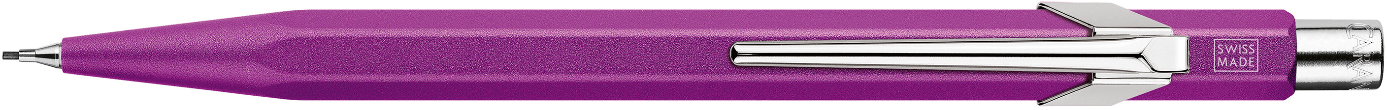 Caran d-Ache Caran d'Ache 849 Colormat-X Druckbleistift – Aluminium – Rosa