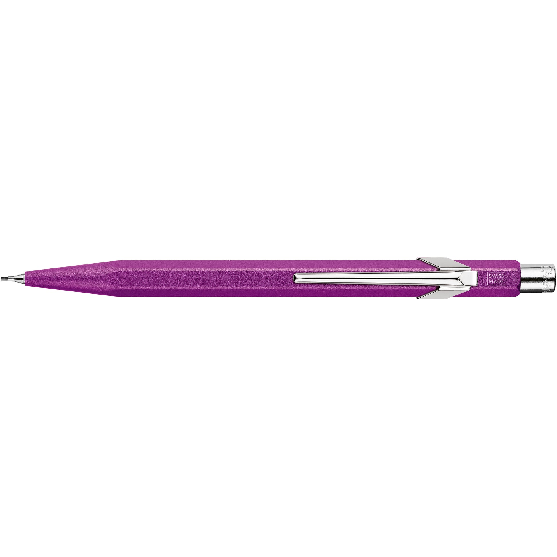 Caran d-Ache Caran d'Ache 849 Colormat-X Druckbleistift – Aluminium – Violett