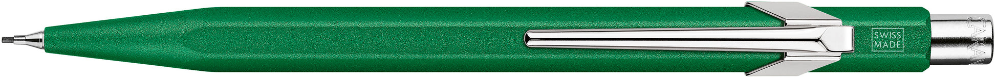 Caran d-Ache 849 Colormat-X Druckbleistift – Aluminium – Grün