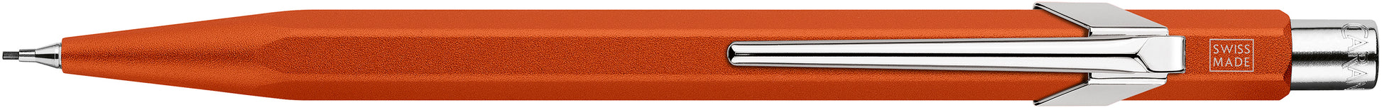 Caran d-Ache 849 Colormat-X Druckbleistift – Aluminium – Orange