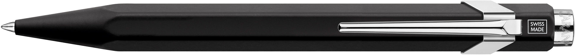 Caran d-Ache Caran d’Ache 849 – Tintenroller, 0,7 mm, schwarz, Druckmechanik, Aluminium