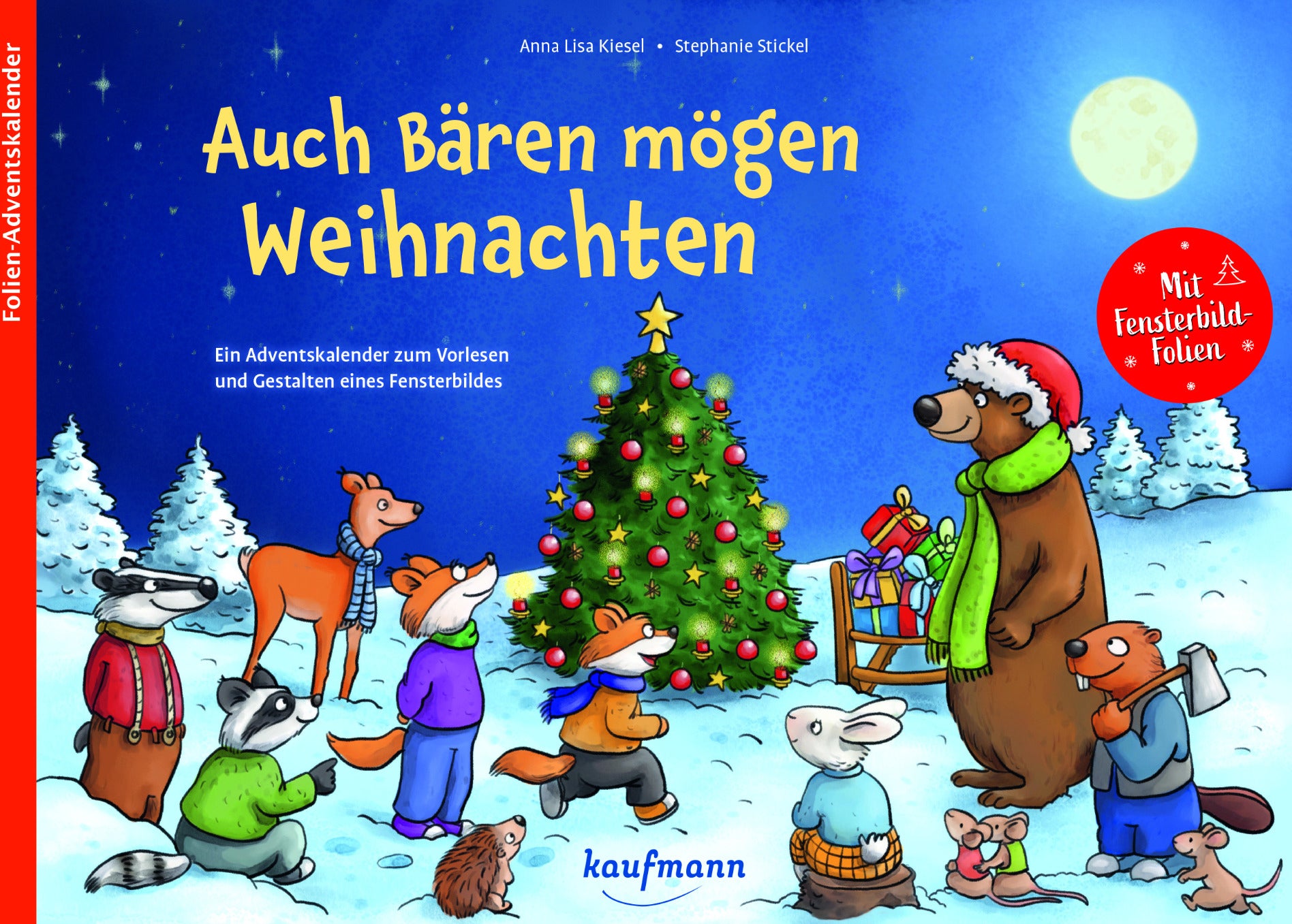Carlsen Auch Bären mögen Weihnachten – Adventskalender-Buch – 21 × 29,7 cm – Kalendarium deutsch