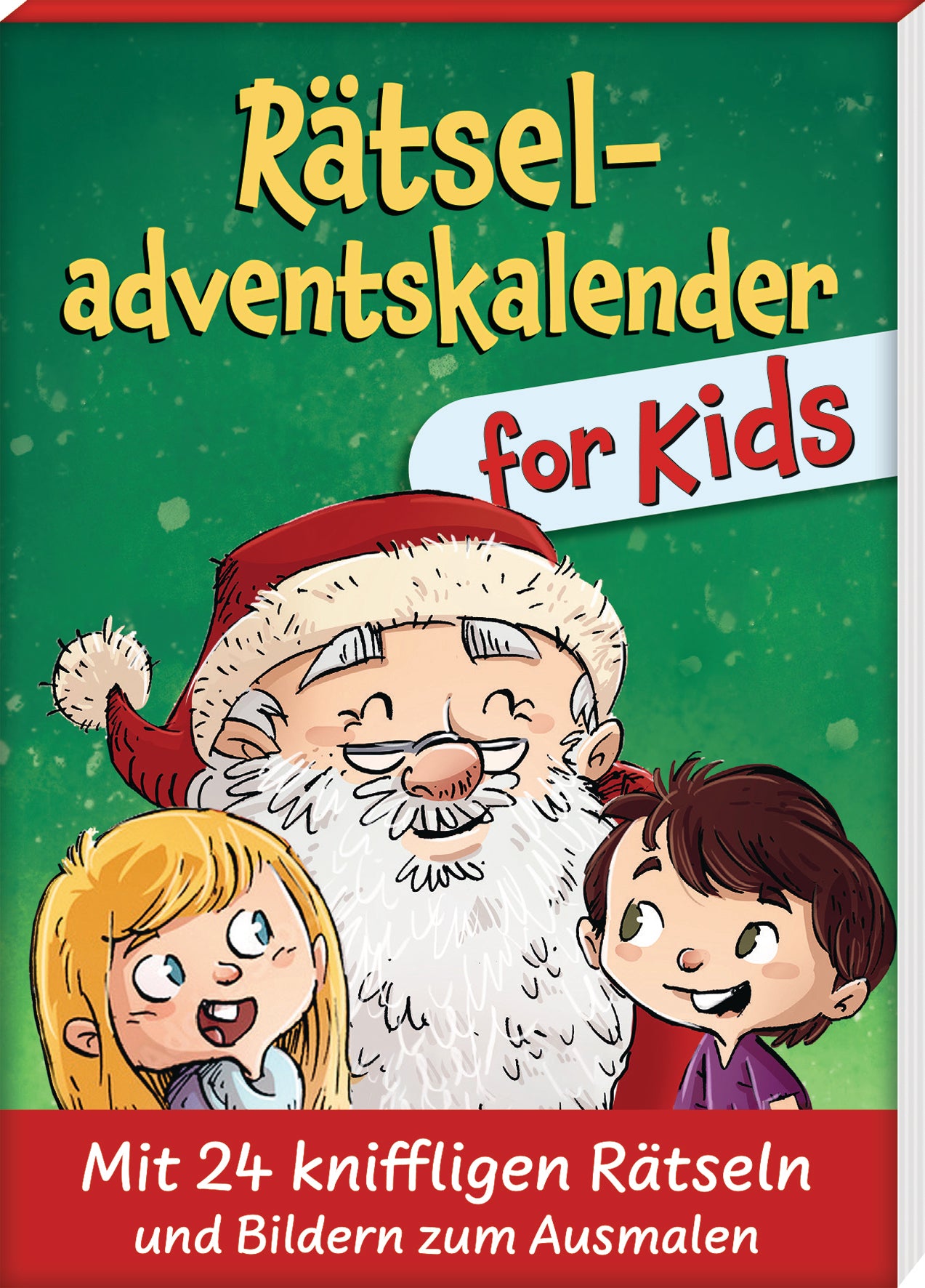 Carlsen Adventskalender – Rätsel für Kinder 2, 24 Rätsel, ab 8 Jahren