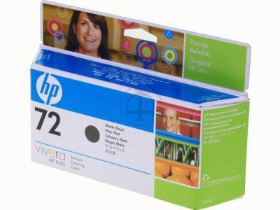 HP 72XL Mattschwarz Tintenpatrone (Original) – 130 ml – für HP DesignJet T610/T620/T770 … – C9403A