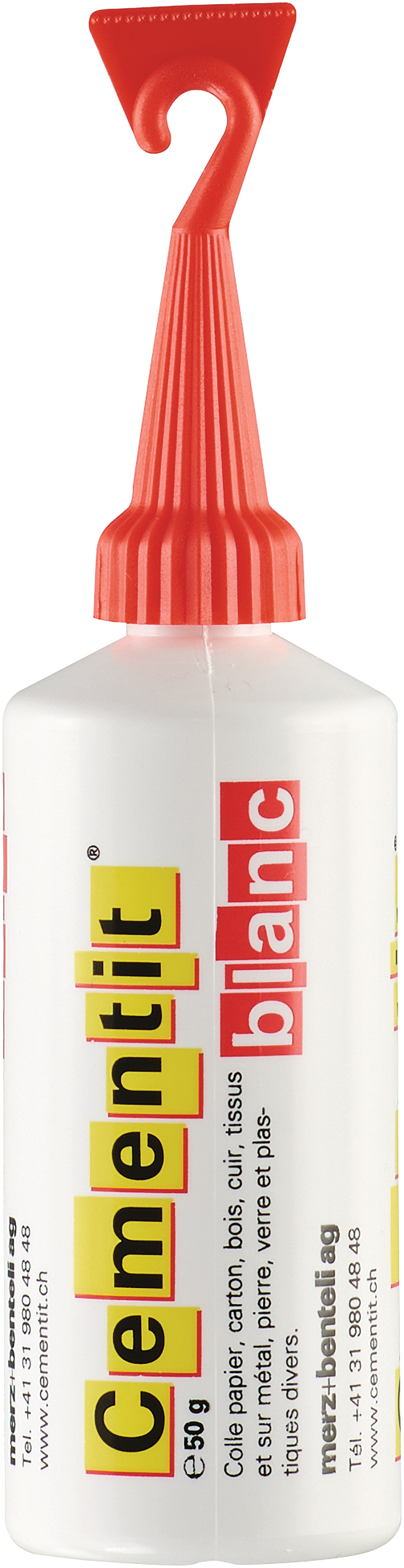 Cementit Weissleim – 50 g, für Holz, Karton, Papier