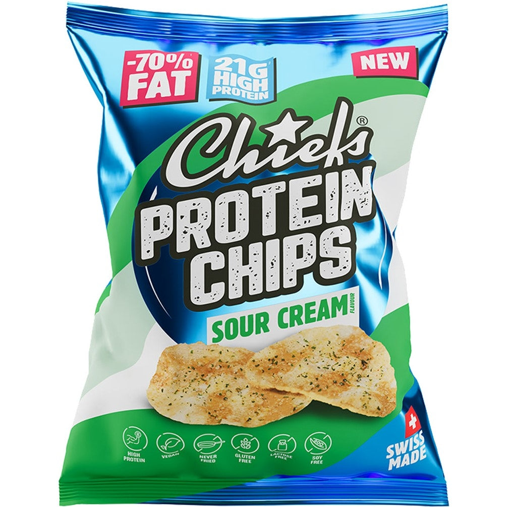 Chiefs Protein Chips – Sour Cream – 86 g