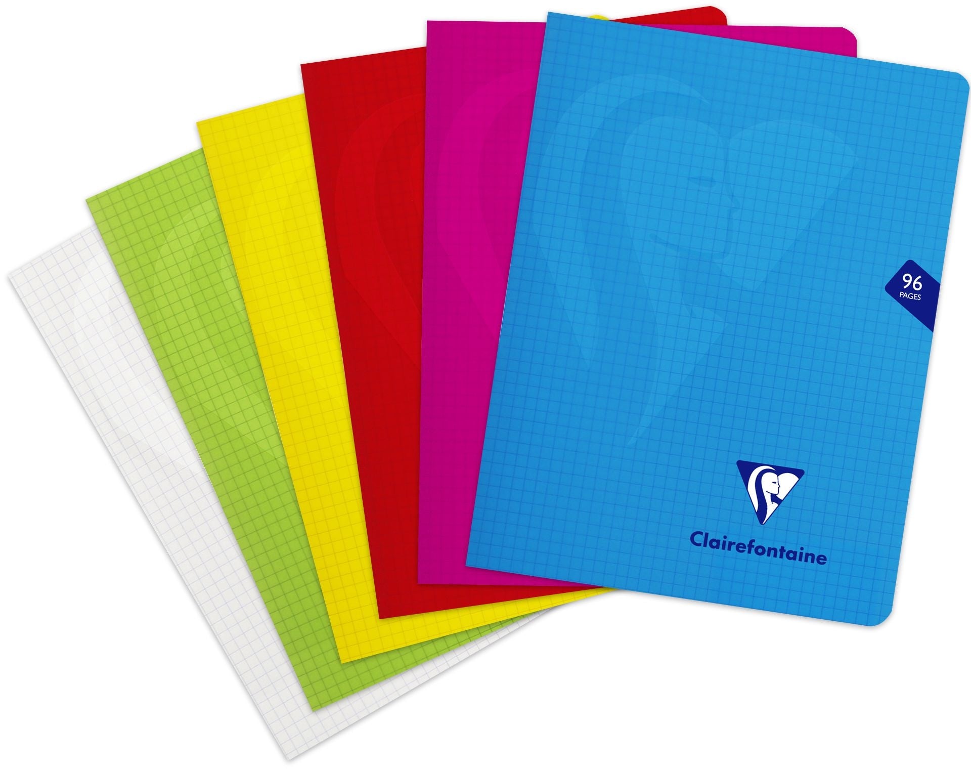 Clairefontaine Schulheft – 170 × 220 mm – kariert 5 mm