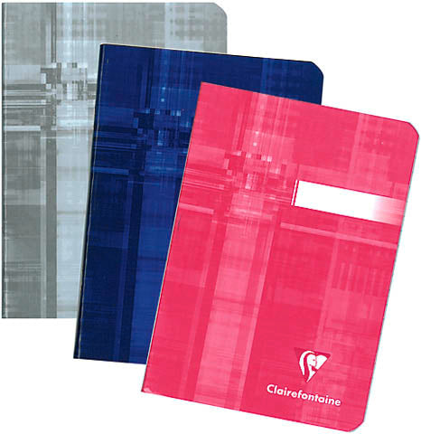 Clairefontaine Notizheft – A6 – kariert 5 mm – 48 Blatt – 90 g/m² – farbig sortiert