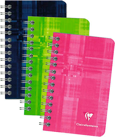 Clairefontaine Notizheft – 79 × 123 mm – kariert 5 mm – 50 Blatt