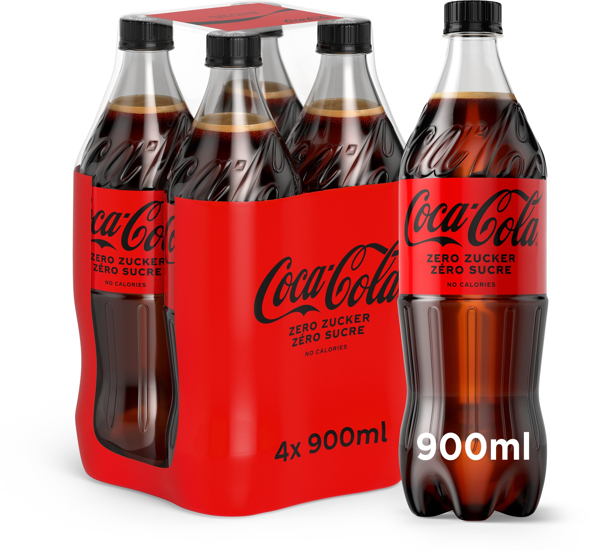 Coca-Cola Limonade Zero – 9 dl, koffeinhaltig