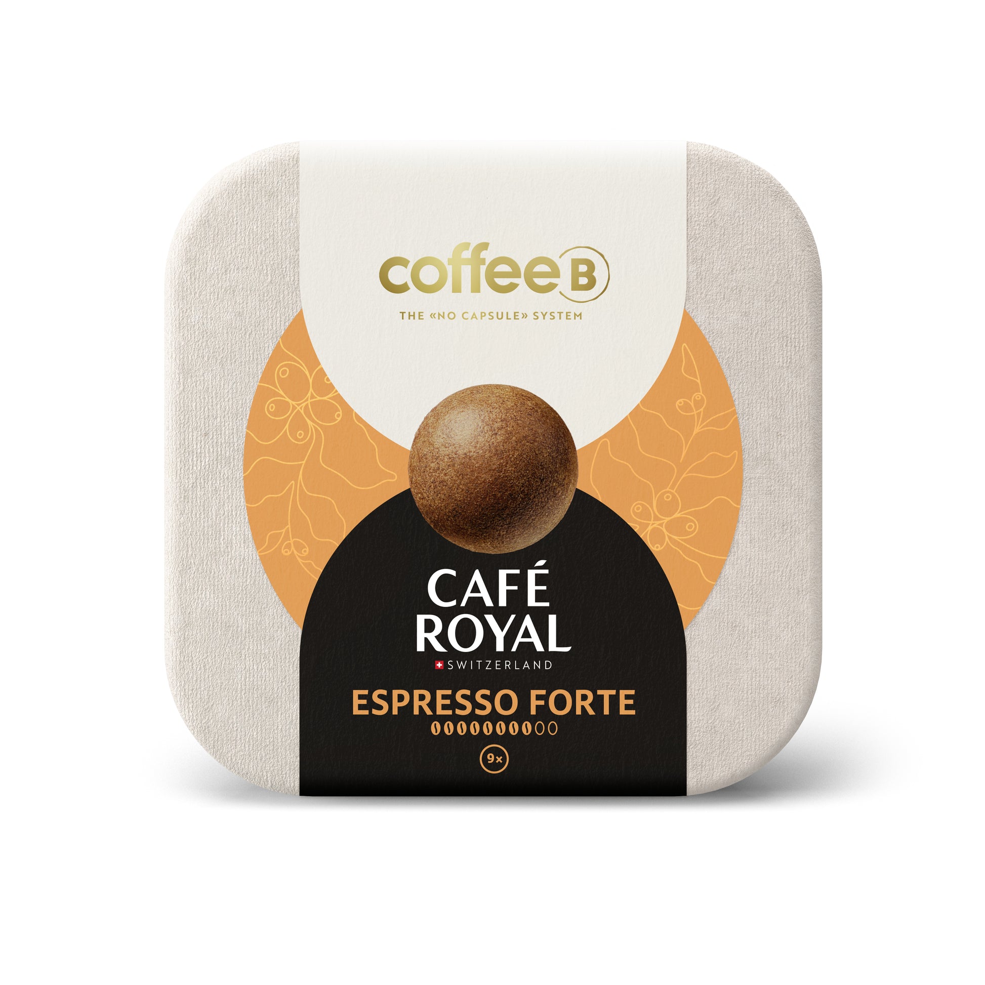 Coffeeb Espresso Forte – Bohnenkaffee – Espresso, dunkel, 81 g