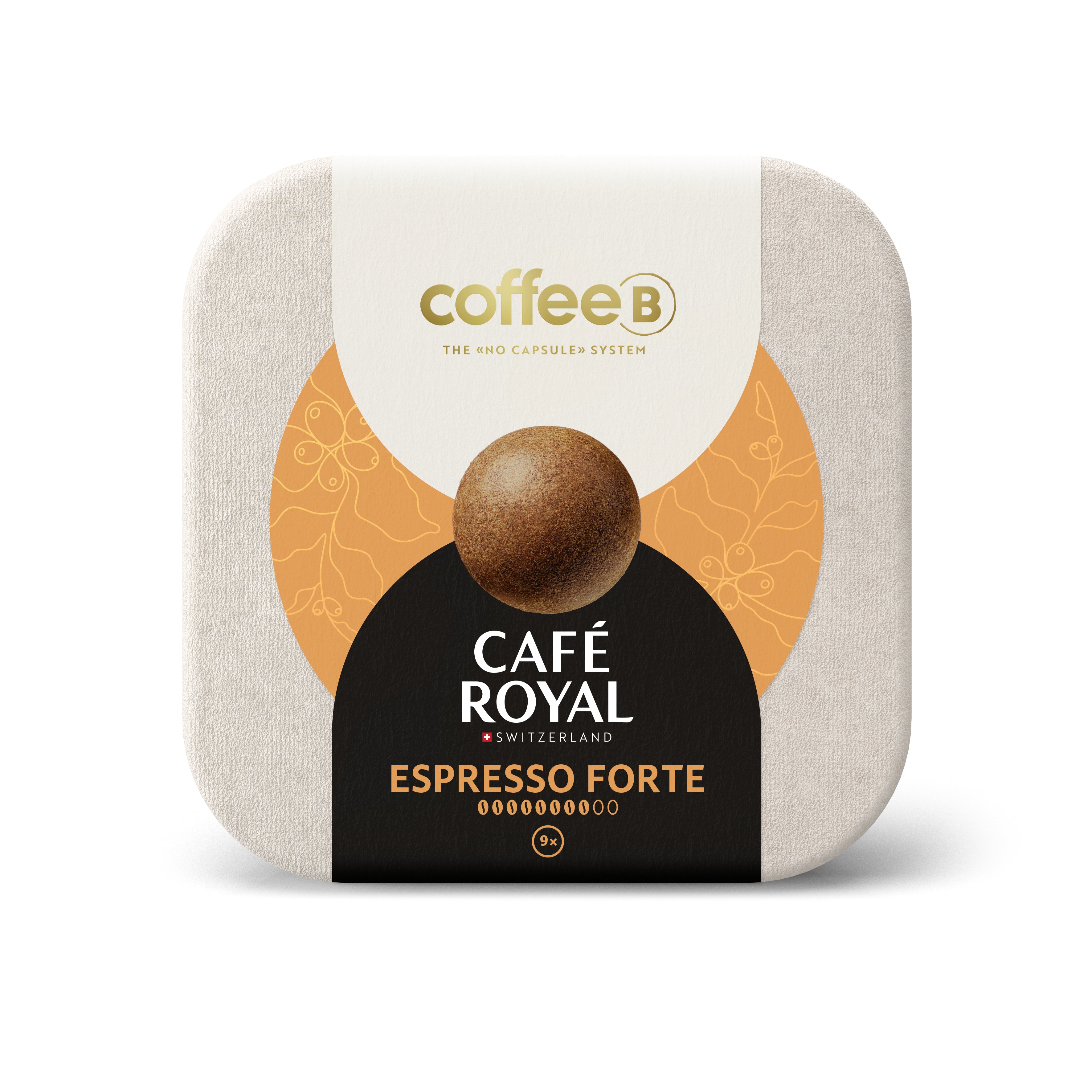 Coffeeb Espresso Forte – Bohnenkaffee – Espresso, dunkel, 81 g