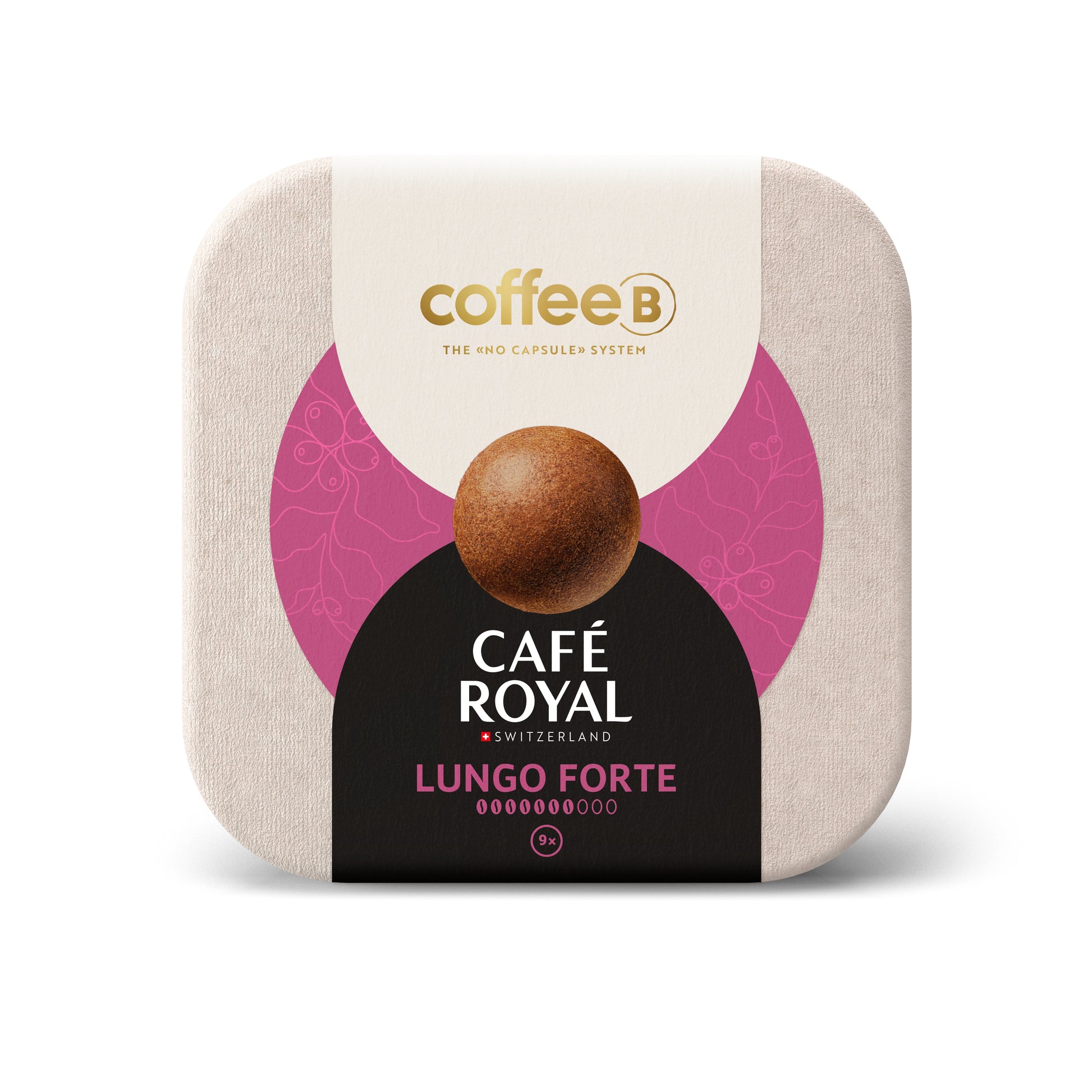 Coffeeb Lungo Forte – Kapseln – Caramel, 80 g