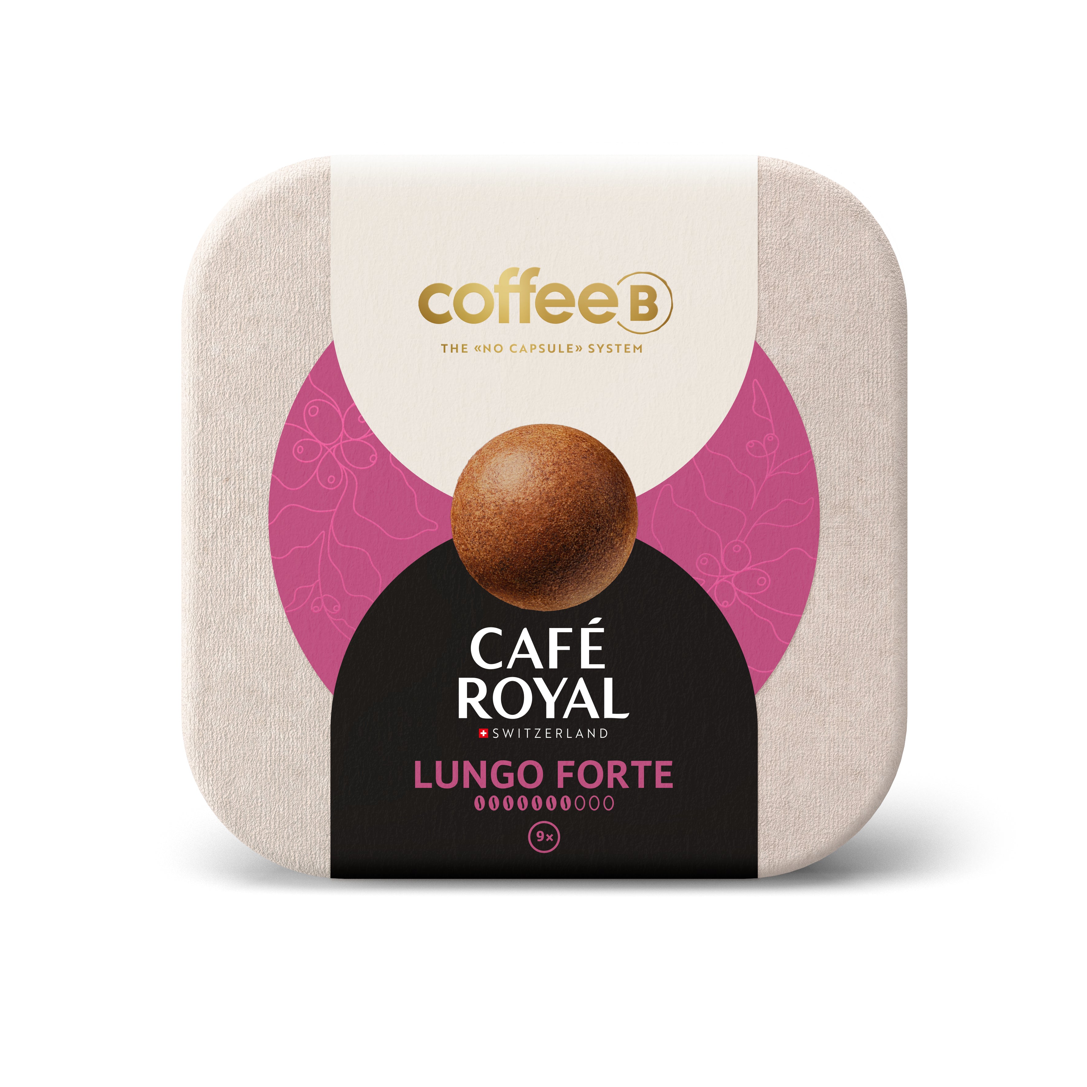 Coffeeb Lungo Forte – Kapseln – Caramel, 80 g