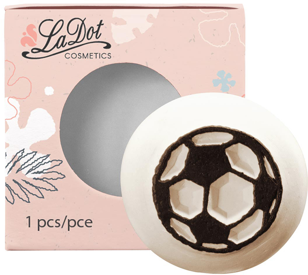 Colop Tattoo-Stempel-Set – LaDot Football Klein – 40 × 40 × 30 mm