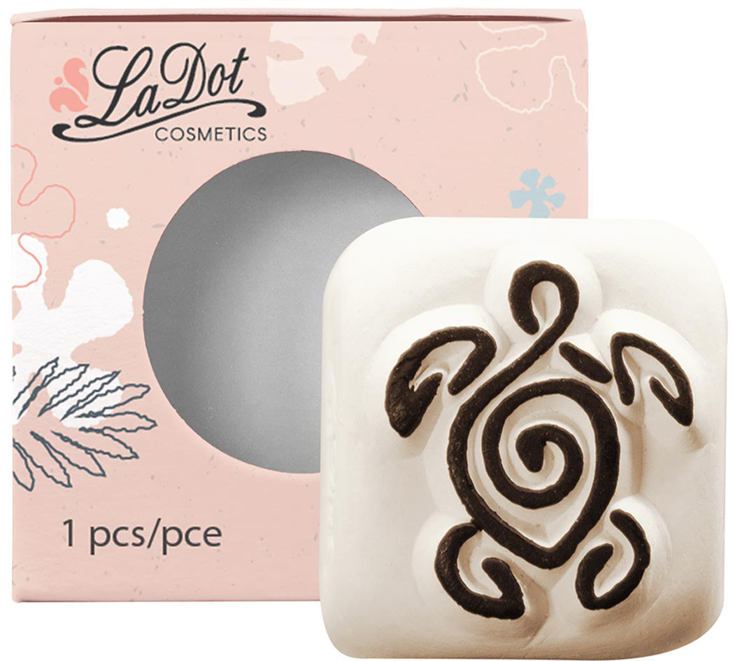 Colop Stempel – LaDot Turtle – klein – 40 × 41 × 27 mm – für Haut