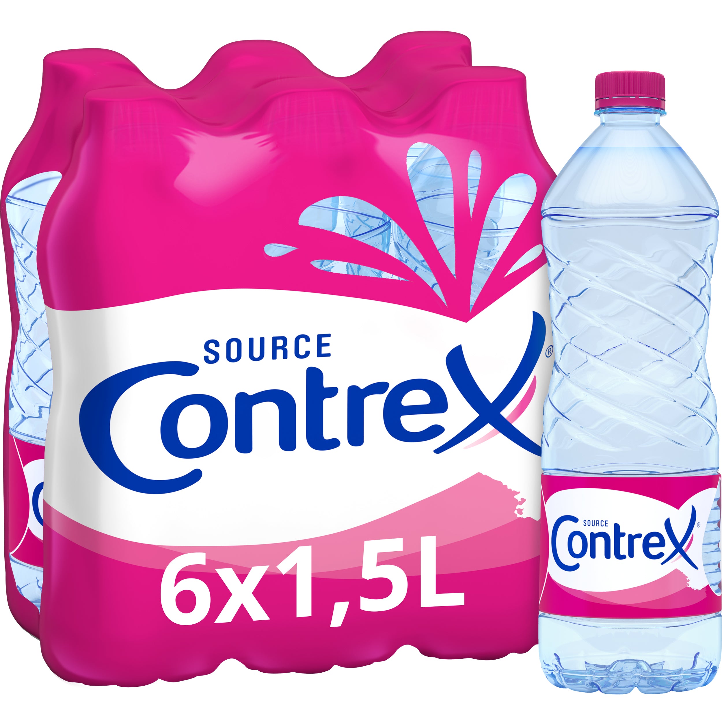 Contrex Still Mineralwasser – 6 × 1,5 l