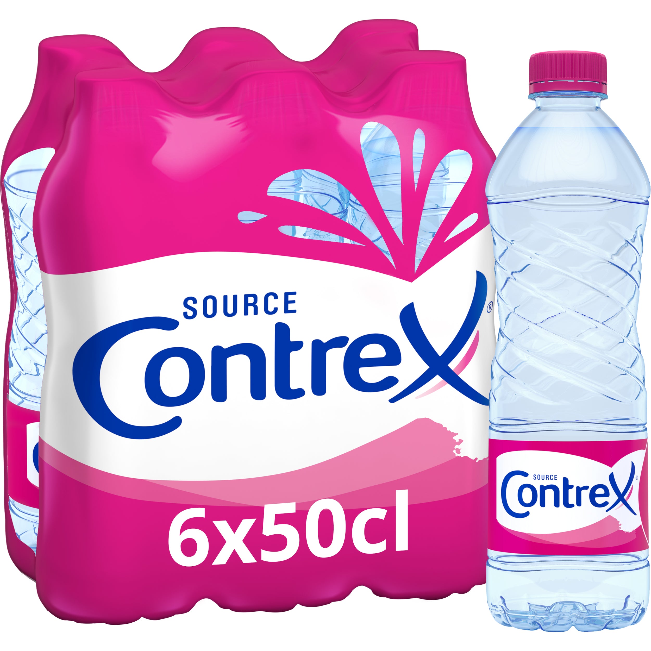 Contrex Stilles Mineralwasser – 6 × 50 cl