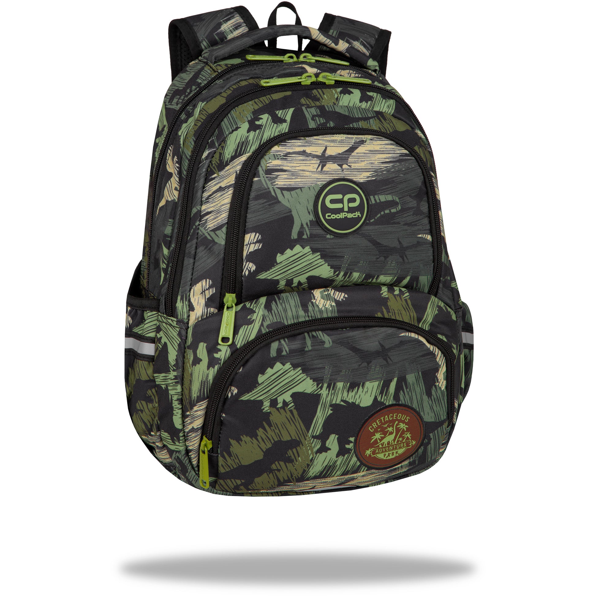 Coolpack Schulrucksack Spiner – 24 l, mit isolierter Fronttasche – Adventure Park, 350 × 440 × 55 mm