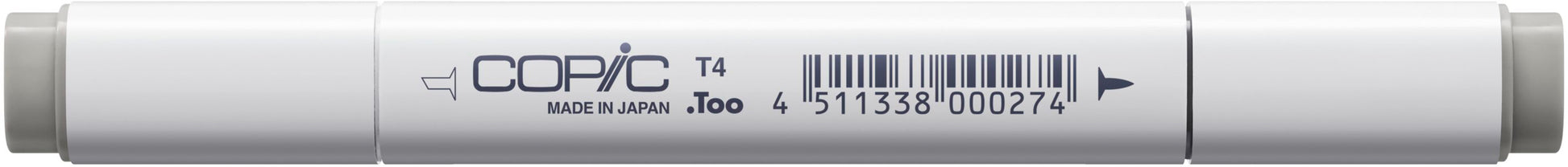 Copic Classic Filzstift, Doppelspitze – Kombi (breit + fein), alkoholbasiert, Toner Grey Nr.4