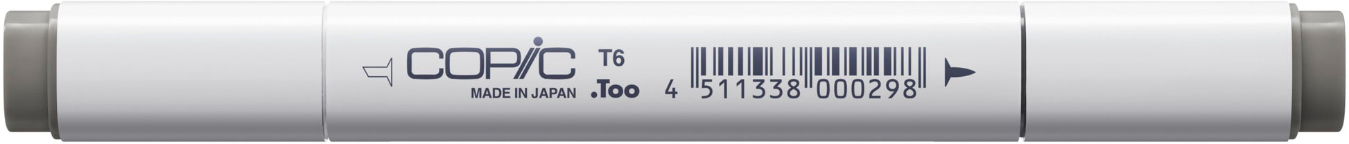 Copic Classic Permanentmarker – Doppeltspitze (breit & fein) – Toner Grau Nr. 6