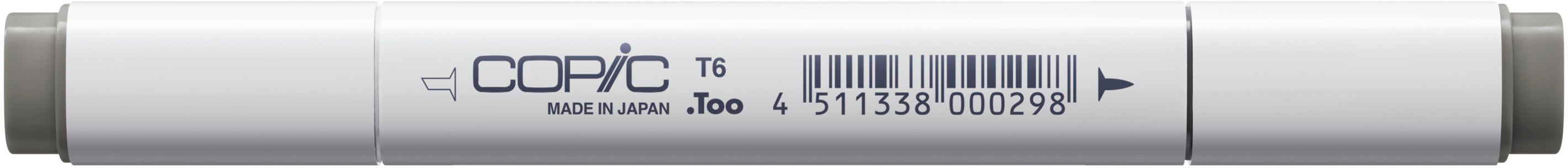 Copic Classic Permanentmarker – Doppeltspitze (breit & fein) – Toner Grau Nr. 6