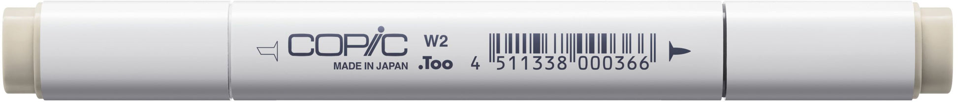 Copic Classic Marker, Doppelspitze – Kombi, alkoholbasiert, Warm Grey W2