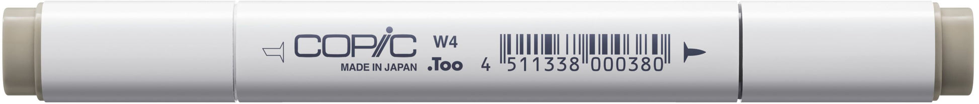 Copic Classic Filzstift, Doppelspitze – Kombi (breit + fein), alkoholbasiert, Warm Grey W-4