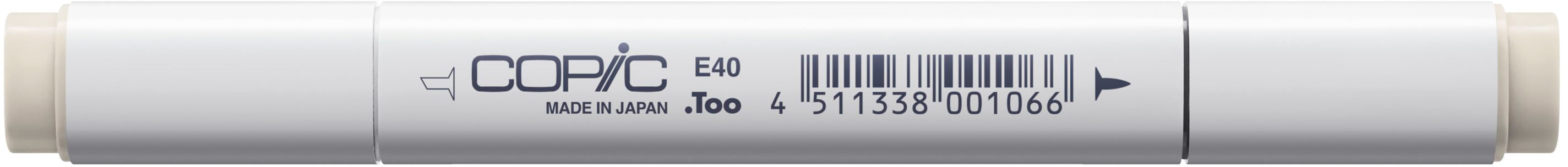 Copic Classic E40 Permanentmarker – Doppeltspitze (breit + fein) – Brick White